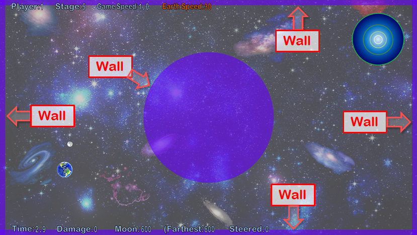 In this game's universe, walls exist.