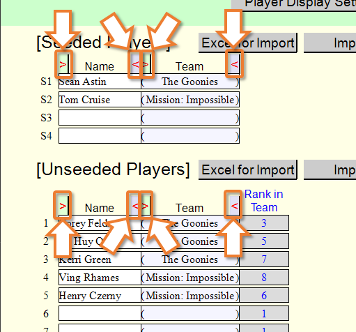 Item width change button