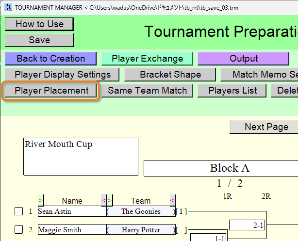 Control of Players in Bulk