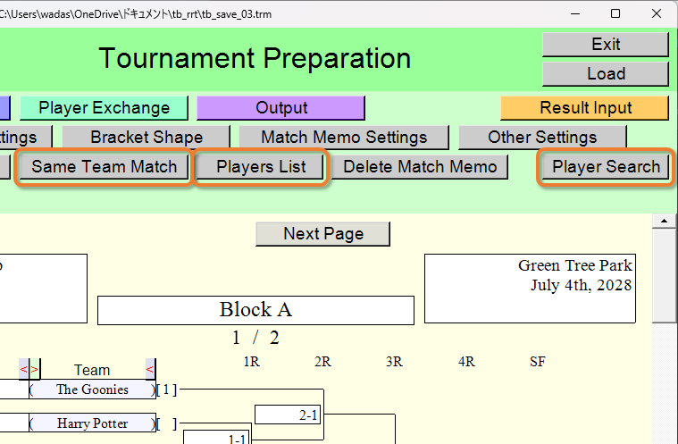 Check of the Positioned Players