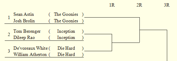 2 rows per 1 player