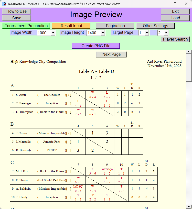 Create PNG (Image) File